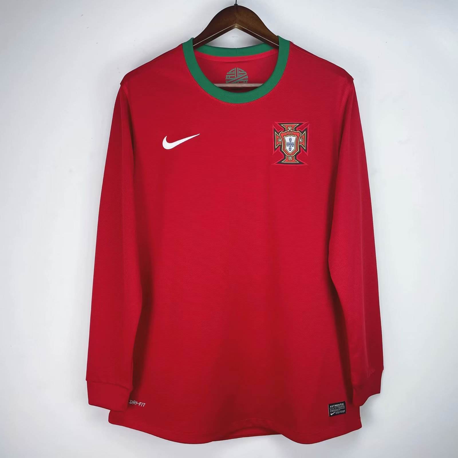 2012 Portugal Home Long Sleeve Retro 2012 葡萄牙 主场 长袖 复古