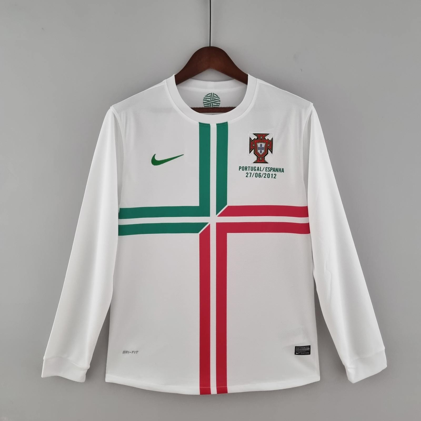 2012 Portugal away long sleeve retro 2012 葡萄牙 客场 长袖 复古