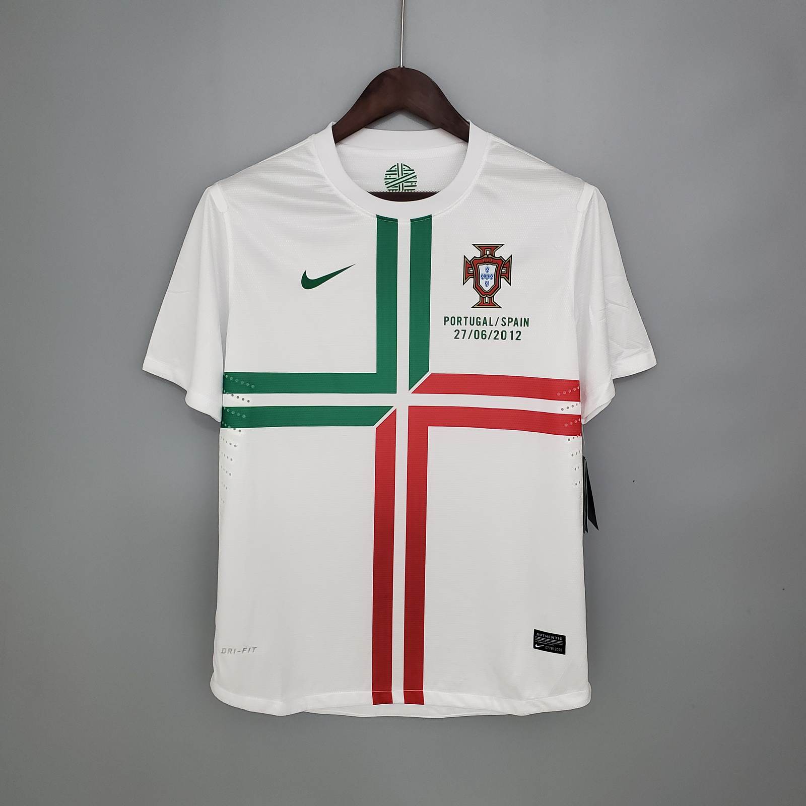 2012 Portugal away retro 2012 葡萄牙 客场 复古Ｓ-2XL