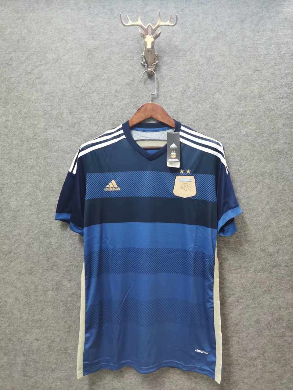 2014 Argentina Away Retro 2014 阿根廷 客场 复古_86963352