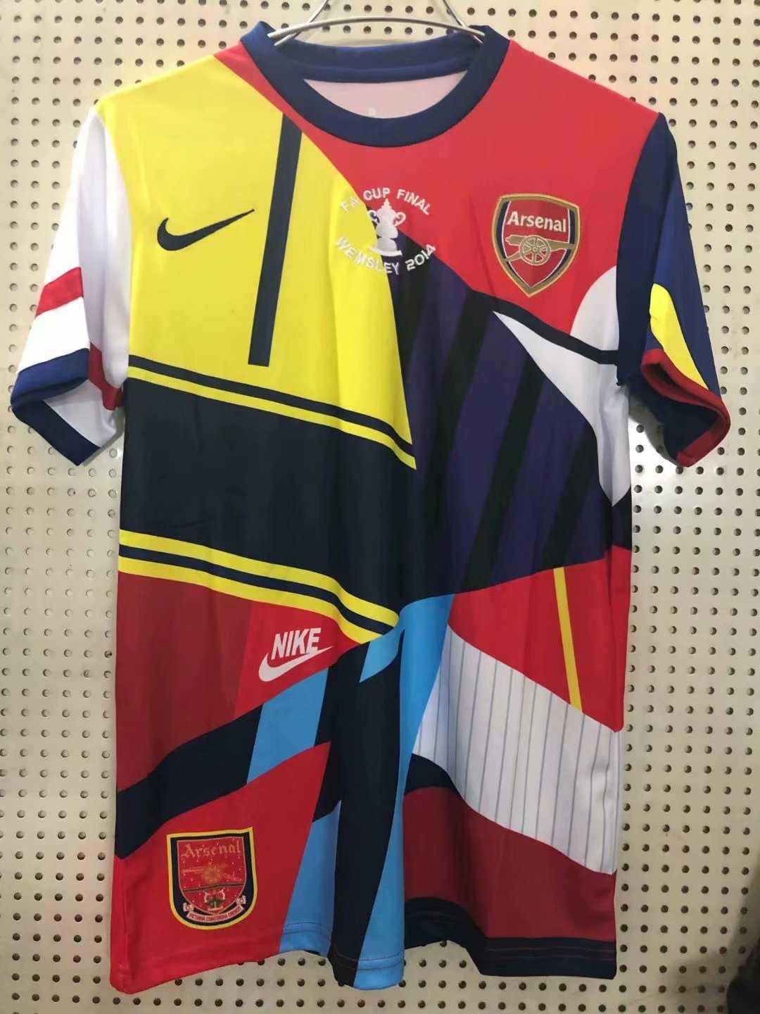 2014 Arsenal FA Cup 20th anniversary retro 2014 阿森纳 足总杯 20周年纪念版 复古 S-2XL