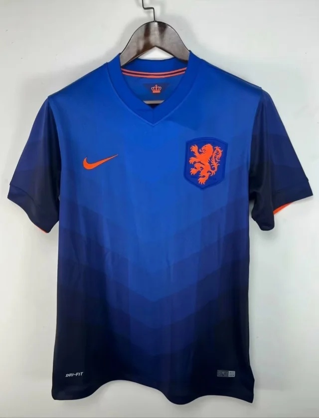 2014 Holland Netherlands Away Retro 2014 荷兰 客场 复古_81867247