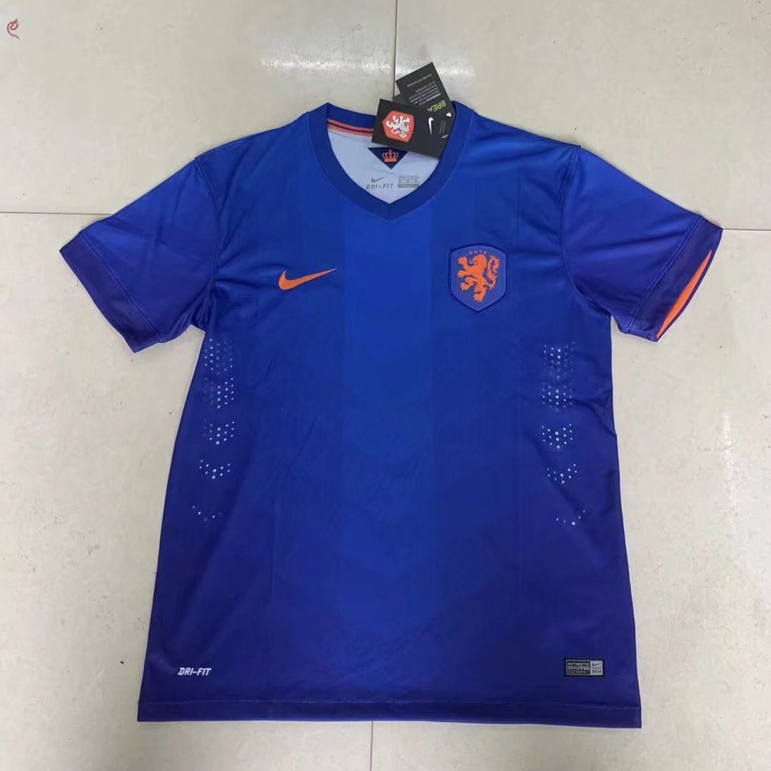 2014 Holland Netherlands away retro 2014 荷兰 客场 复古