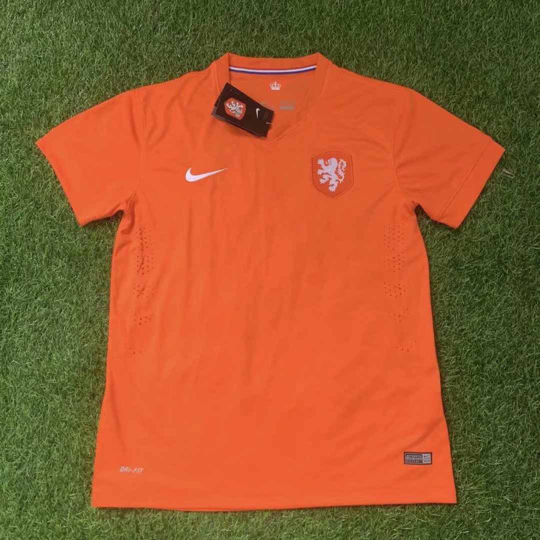 2014 Holland Netherlands home retro 2014 荷兰 主场 复古