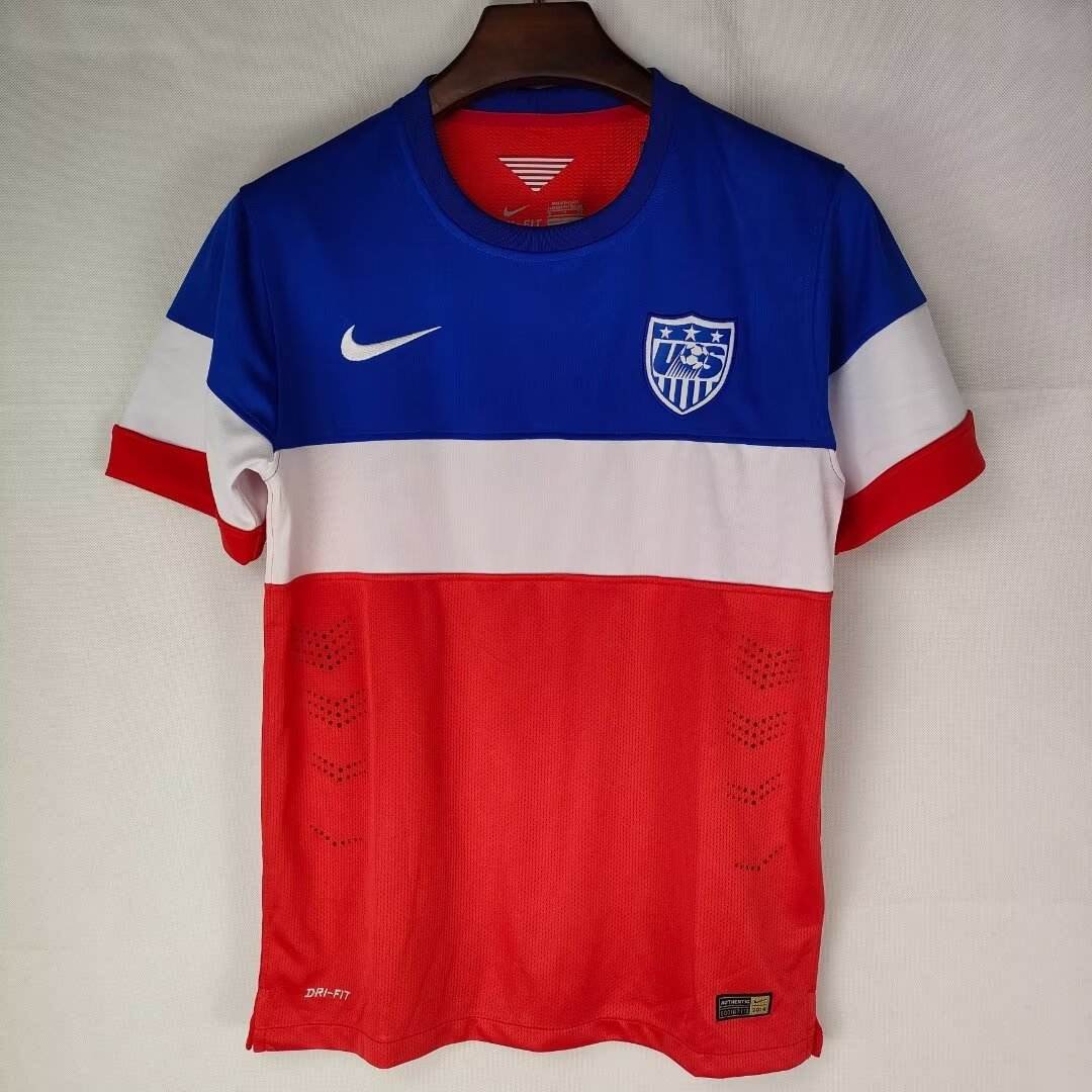 2014 USA America away retro 2014 美国 客场 复古