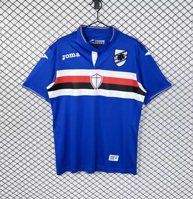 2015 16 Sampdoria home retro 2015 16 桑普多利亚 主场 复古