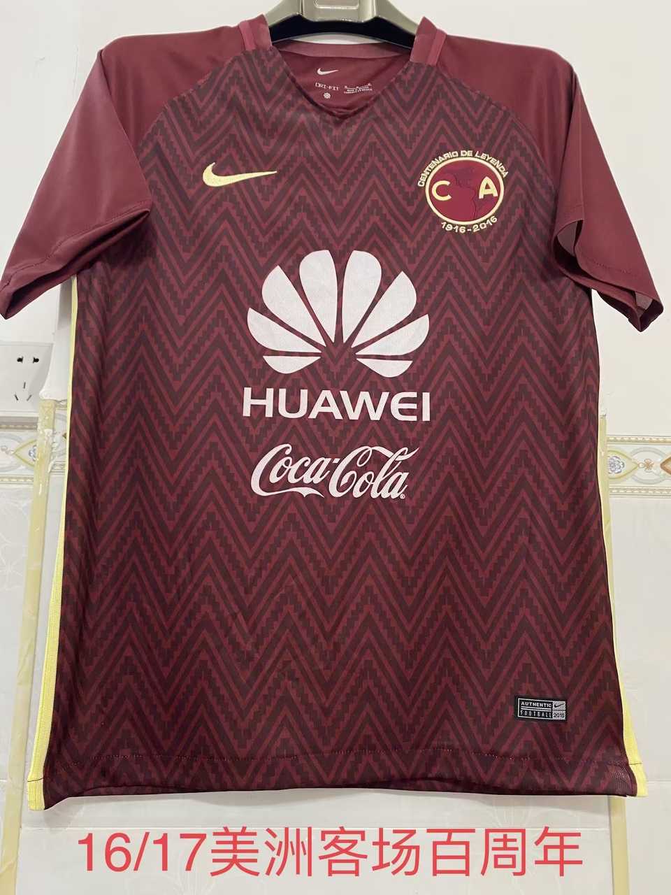 2016 17 Americas centennial away retro S-2XL 2016 17 美洲 百周年 客场 复古 S-2XL
