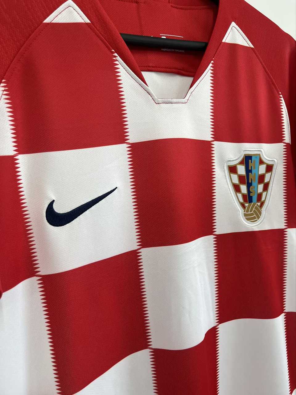 2018 Croatia Home Retro S-2XL 2018 克罗地亚 主场 复古 S-2XL