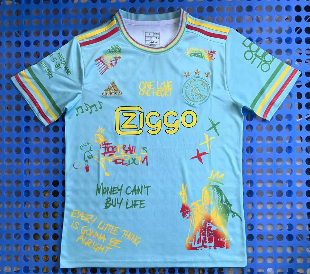 21 22 Ajax light green special version Retro size S-2XL 21 22 阿贾克斯 特别版