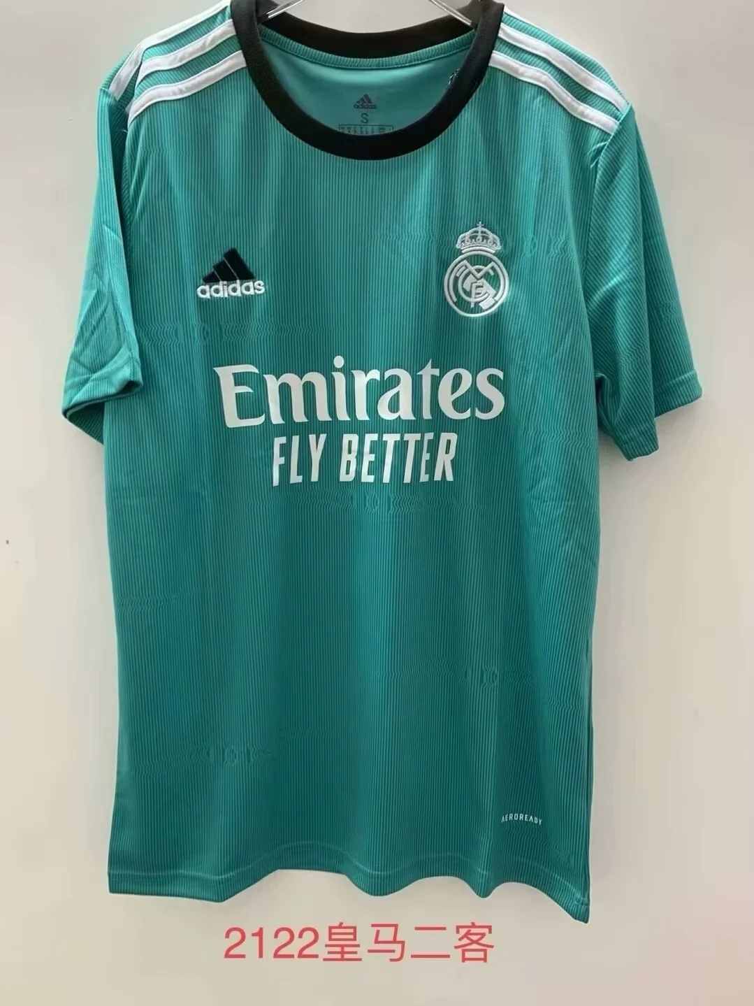 21 22 Real Madrid third away green S-2XL 21 22 皇马 二客