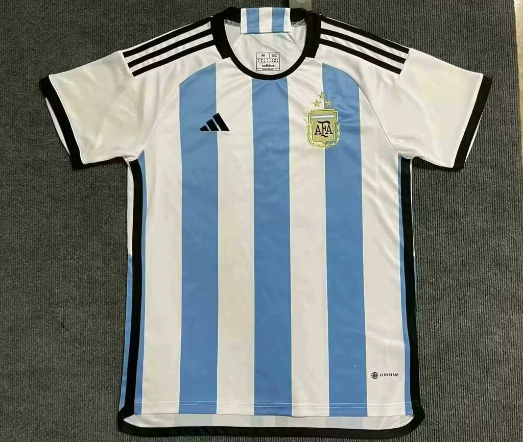22 23 Argentina home Retro size S-2XL 22 23 阿根廷 主场