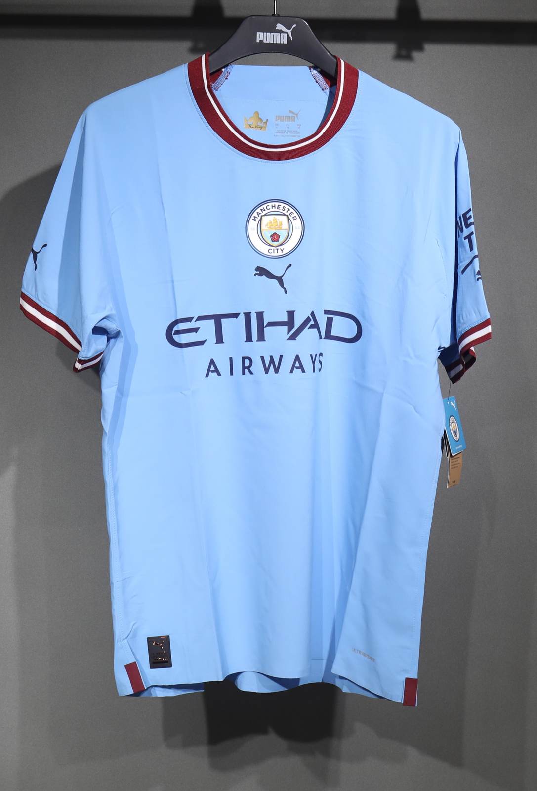 22 23 Man city home player version Retro size S-2XL 22 23 曼城 主场 球员