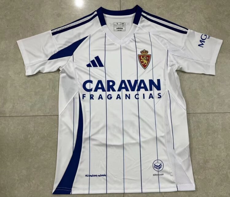 24 25 Real Zaragoza home S-XXL 24 25 萨拉戈萨 主场
