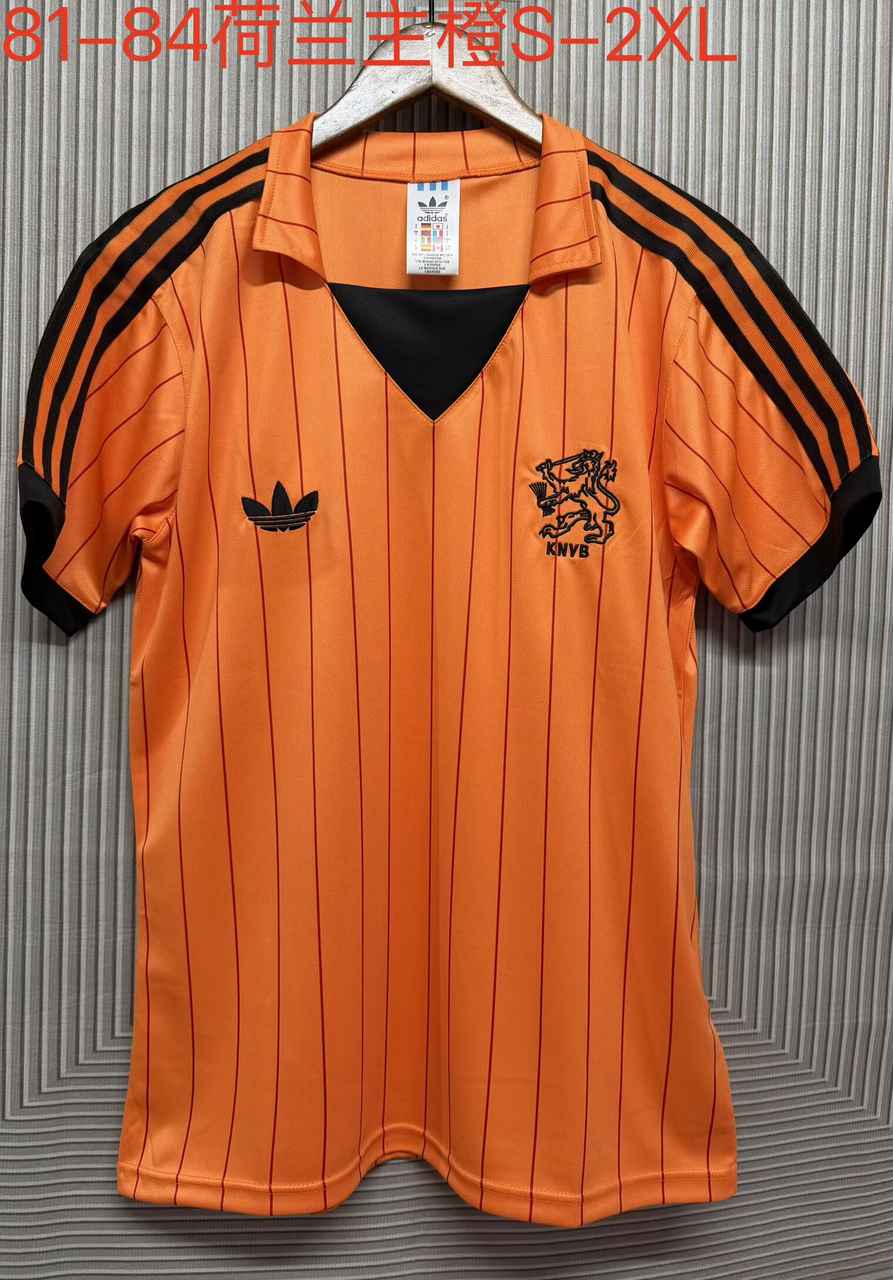 81 84 Netherlands Holland home retro 81 84 荷兰 主场 复古