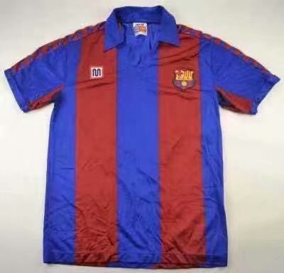 82 84 Barcelona home retro 巴萨 主场 复古 S-XXL
