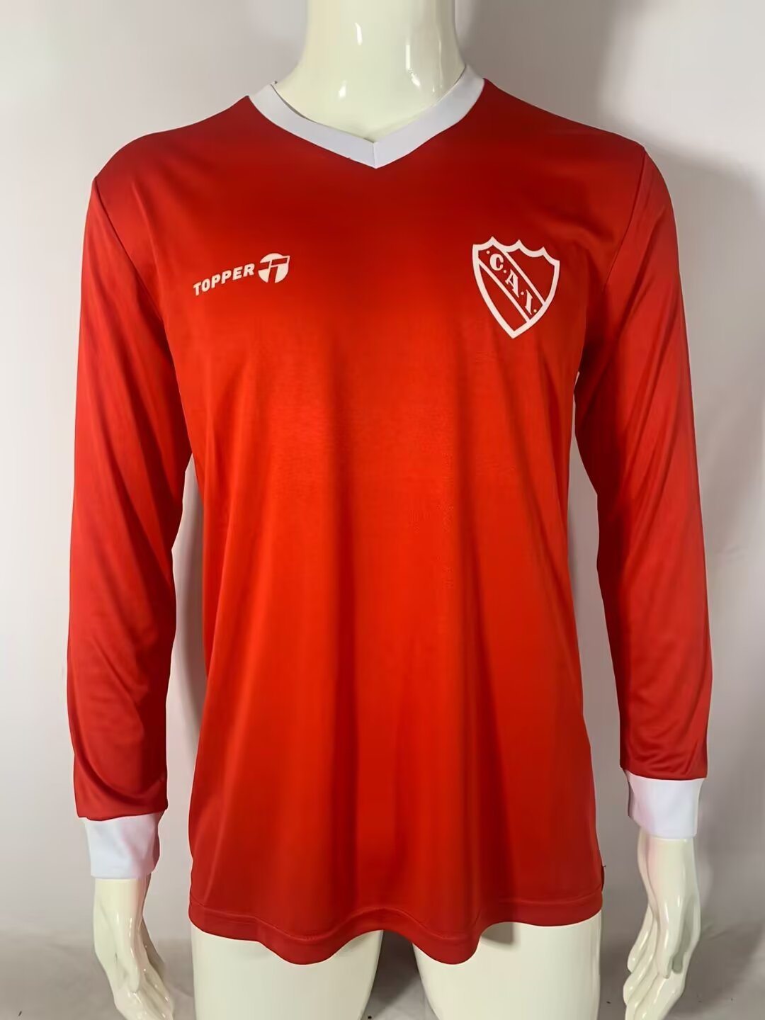 82 85 CA Independiente Home Long Sleeve Retro 82 85 阿根廷独立 主场 长袖 复古