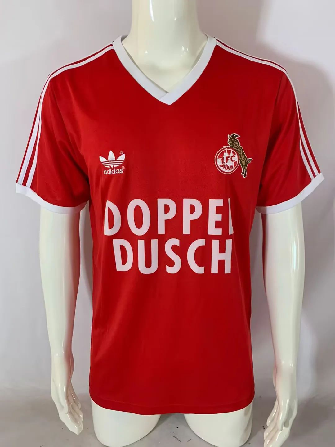 84 85 FC Köln away Retro size S-2XL 84 85 科隆 客场