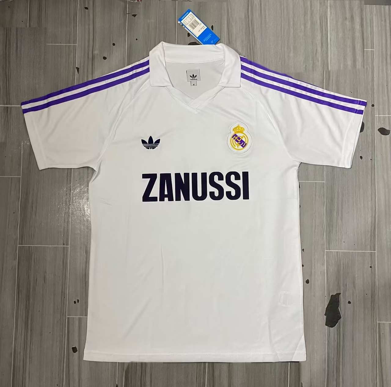 84 85 Real Madrid Home Retro 84 85 皇马 主场 复古
