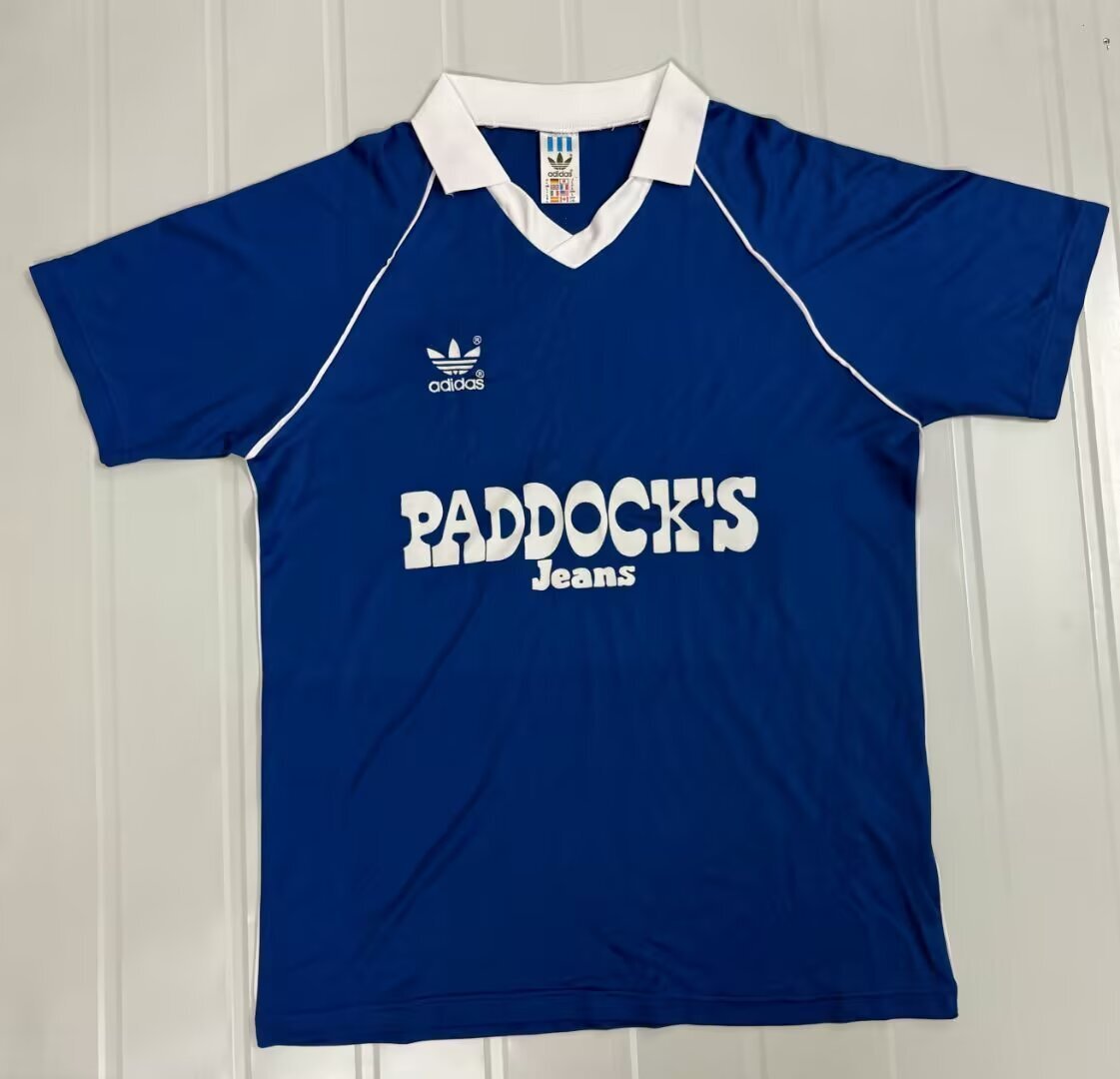 84 85 Schalke 04 Home Retro 84 85 沙尔克04 主场 复古