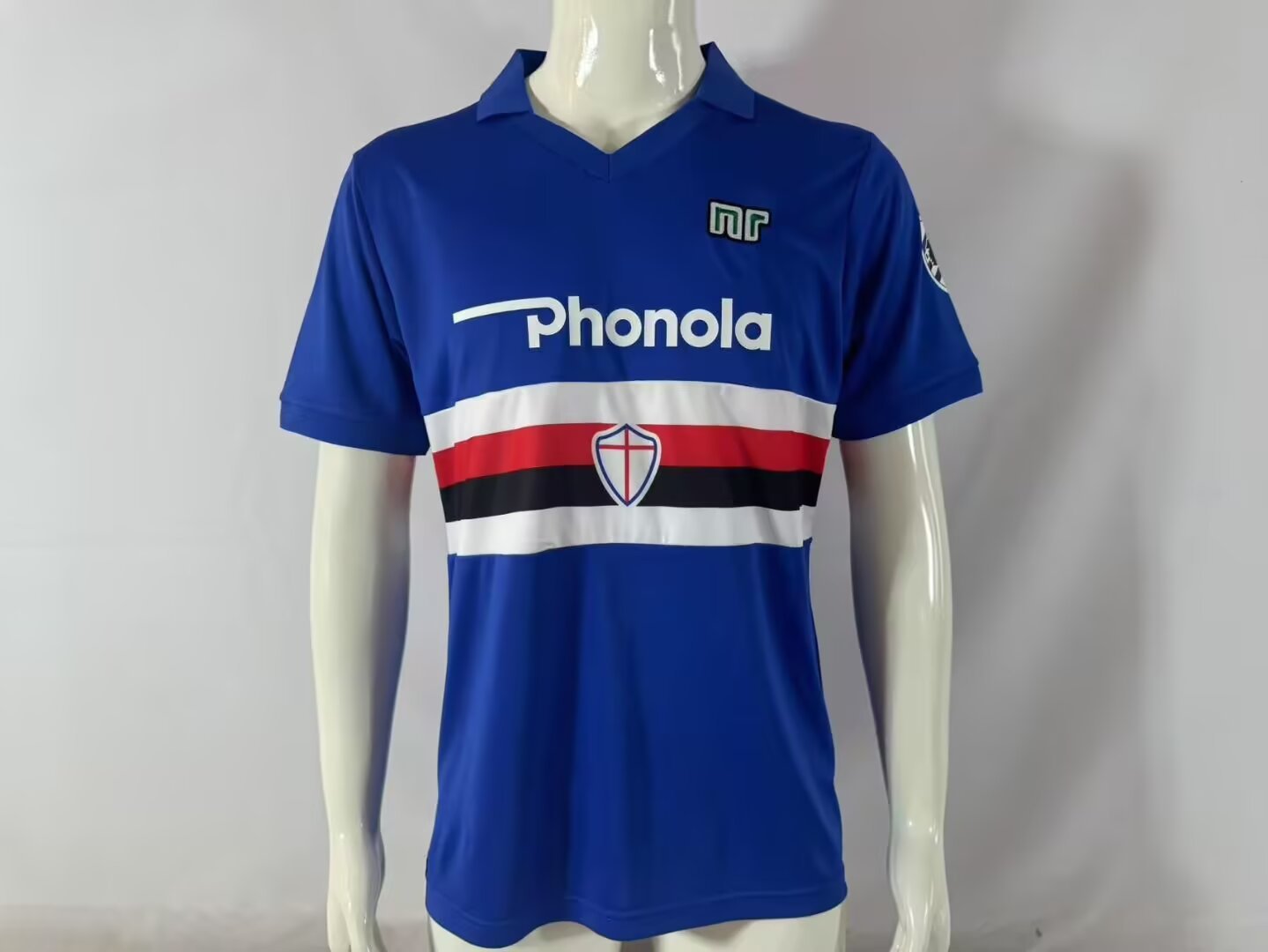 84 88 Sampdoria home retro 84 88 桑普多利亚 主场 复古