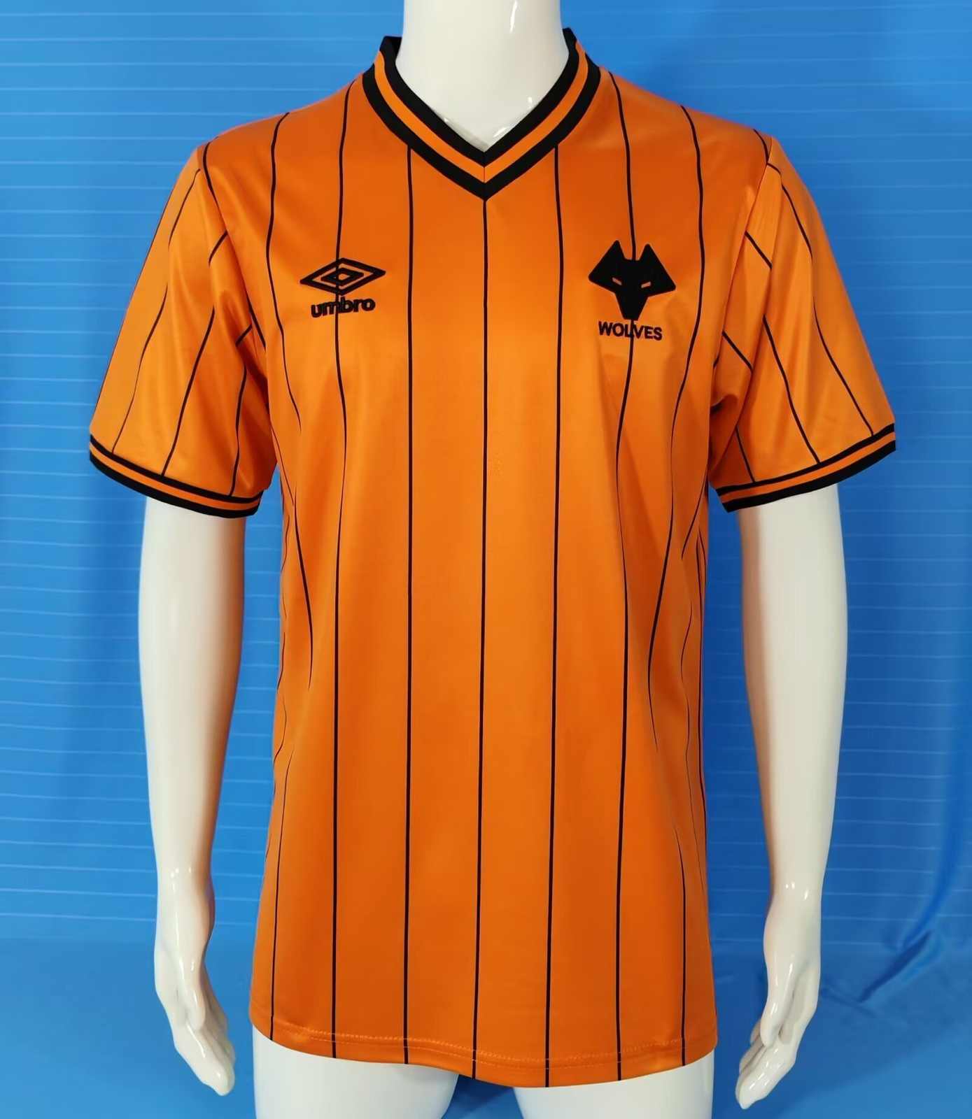 85 86 Wolverhampton Wanderers home retro 85 86 狼队 主场 复古