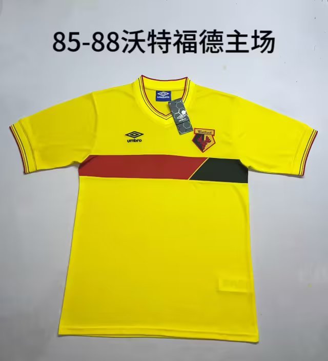 85 88 Watford Home Retro 85 88 沃特福德 主场 复古