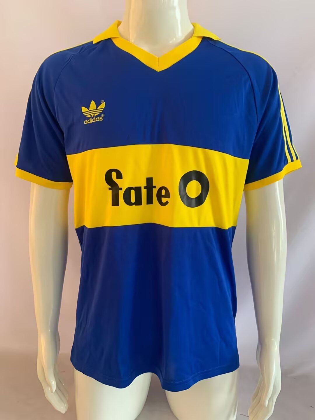 86 88 Boca Juniors home retro 86 88 博卡青年 主场 复古