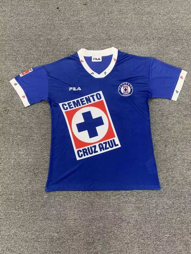 86 Cruz Azul Home Retro 86 蓝十字 主场 复古