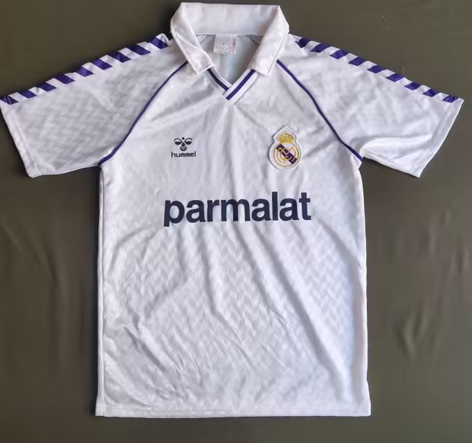 86 Real Madrid Home Retro 86 皇马 主场 复古