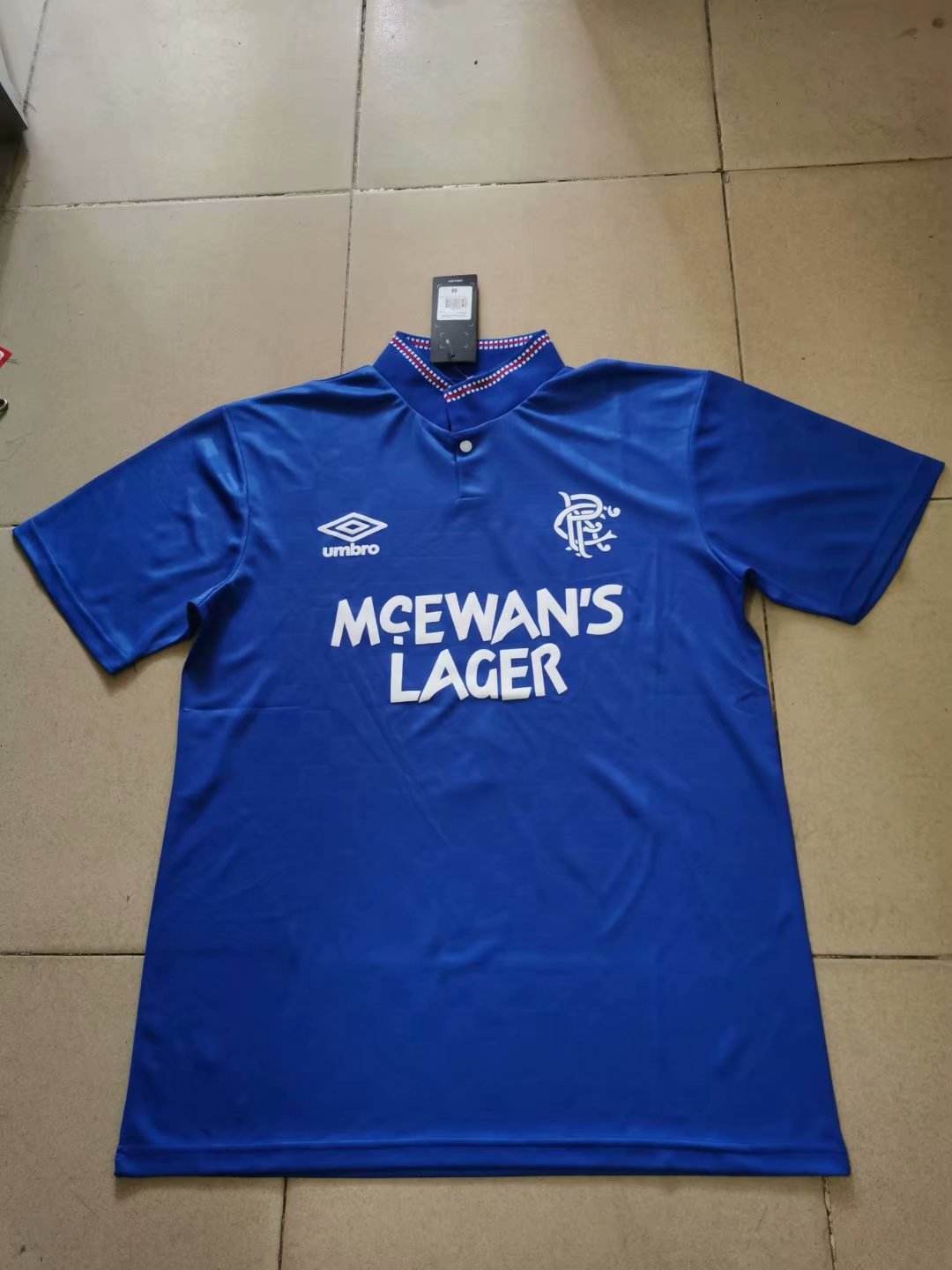 87 90 Rangers home retro 流浪者主场