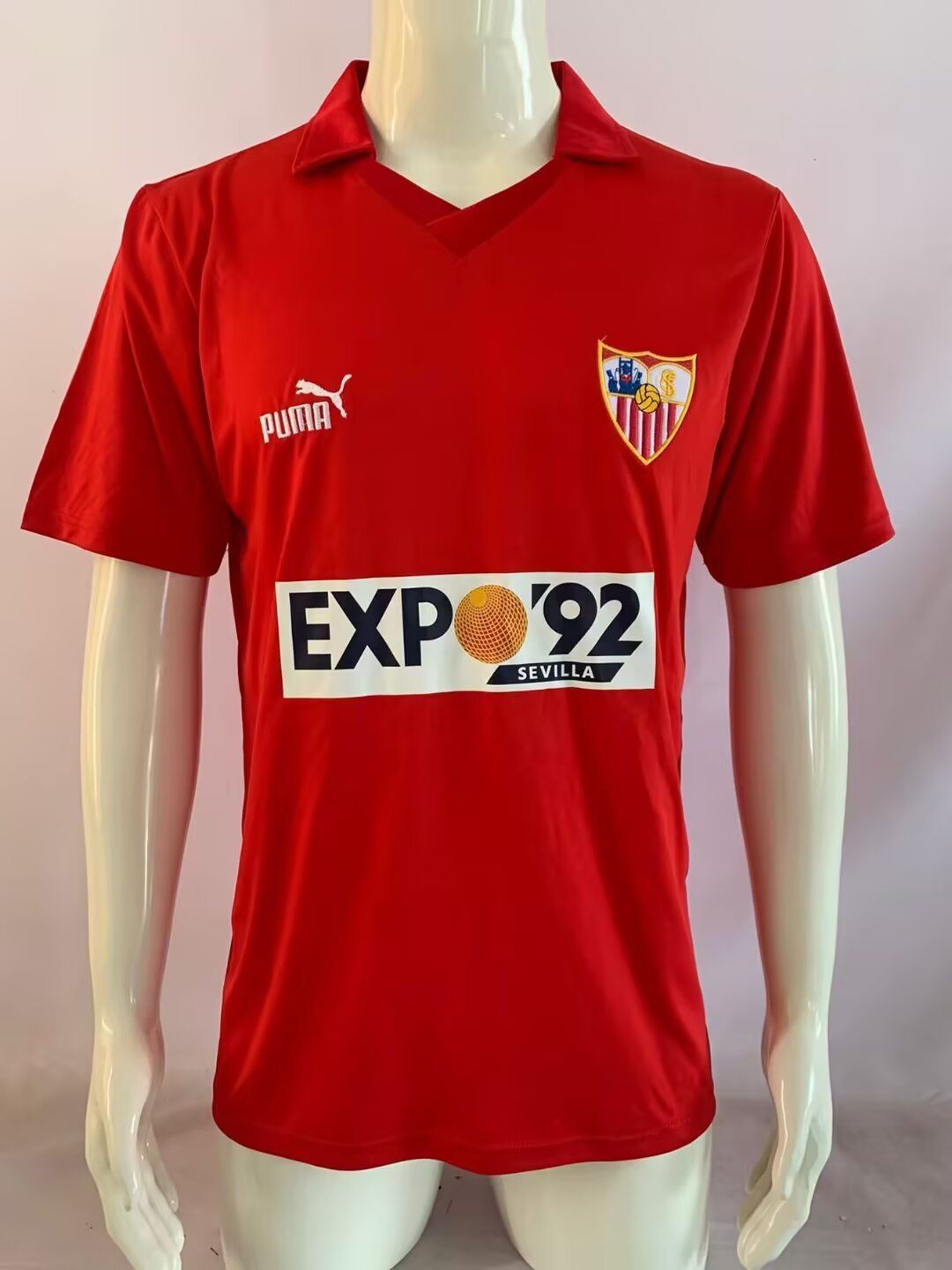 87 90 Sevilla away retro 87 90 塞维利亚 客场 复古