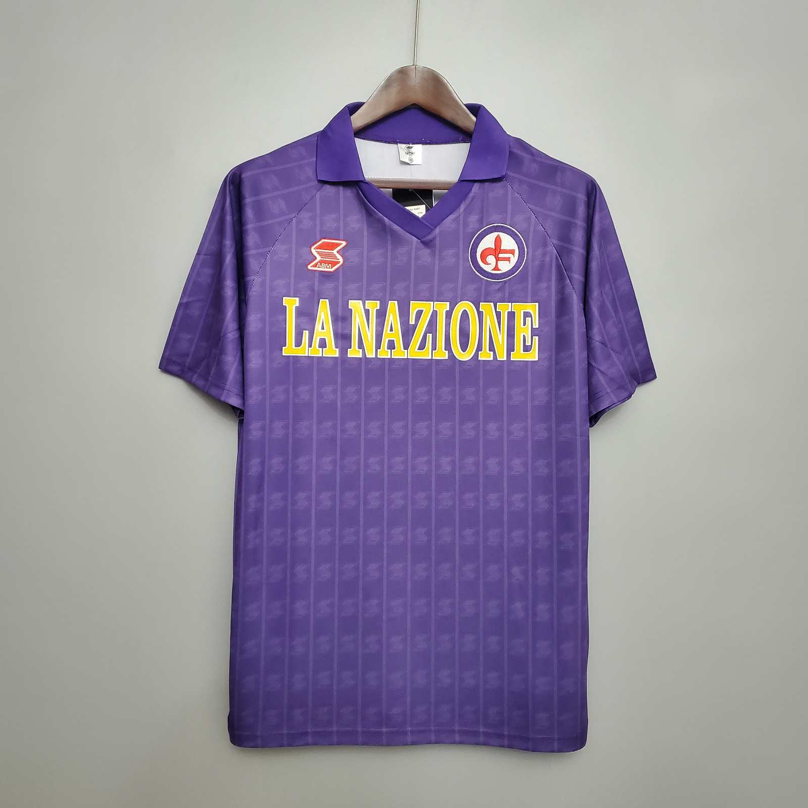 89 90 Fiorentina home retro 佛罗伦萨 主场 复古