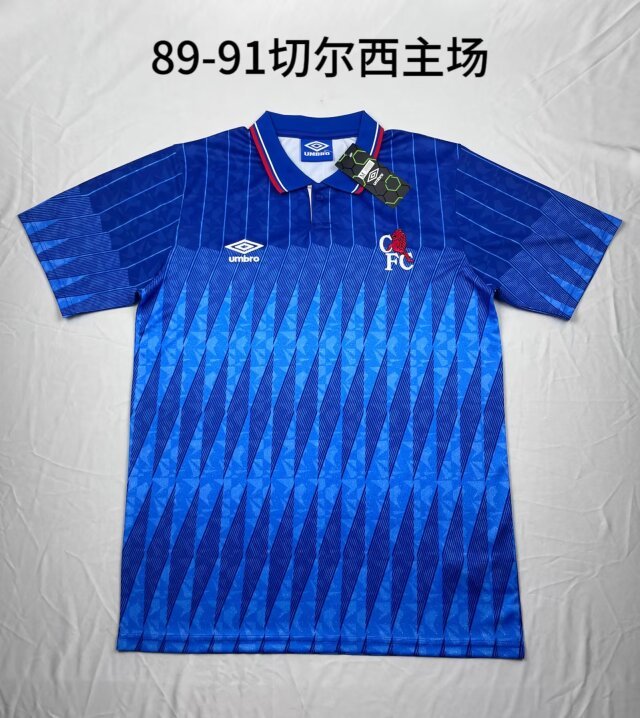 89 91 Chelsea Home Retro 89 91 切尔西 主场 复古