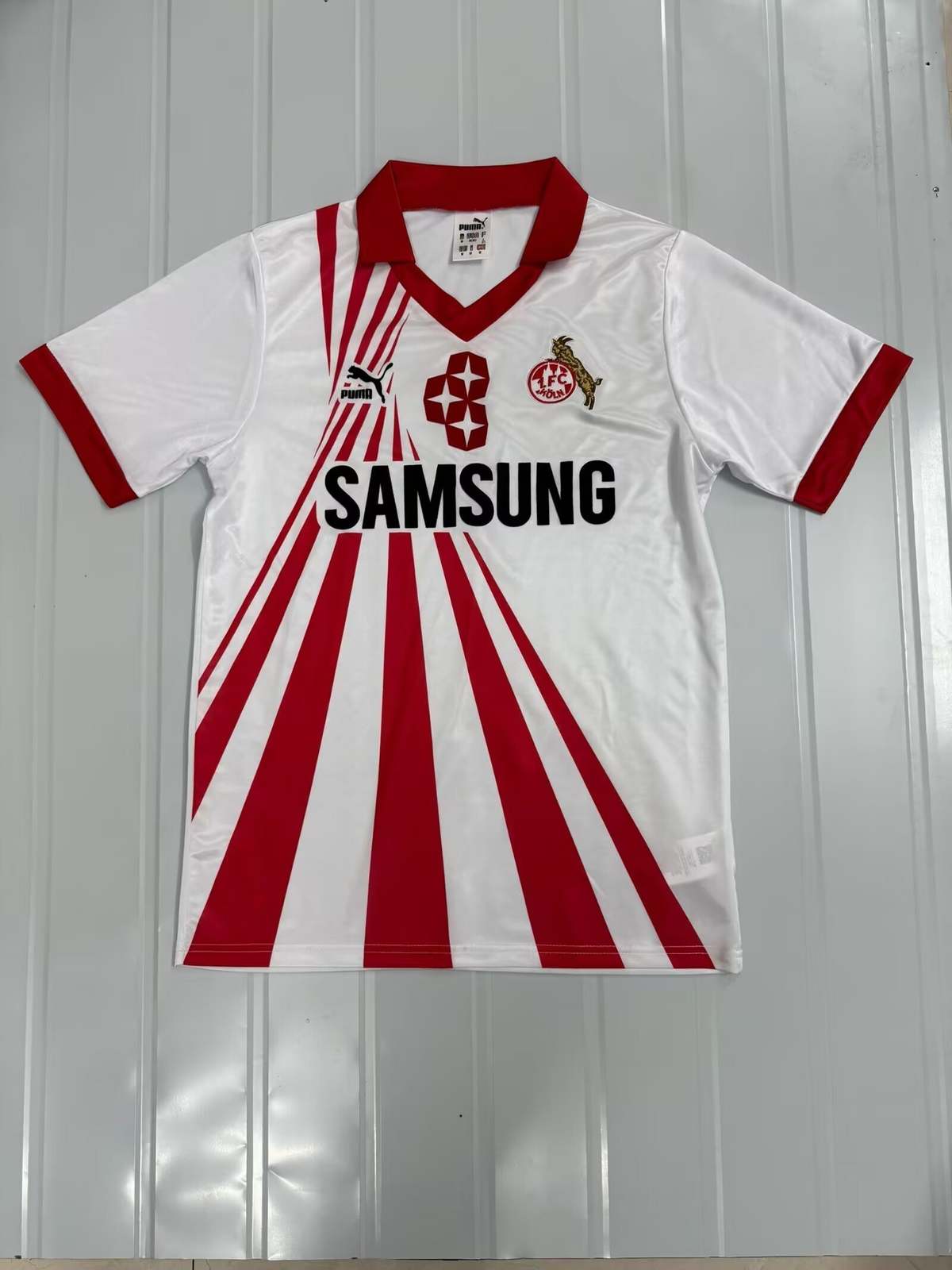 90 91 FC Köln home retro 90 91 科隆 主场 复古