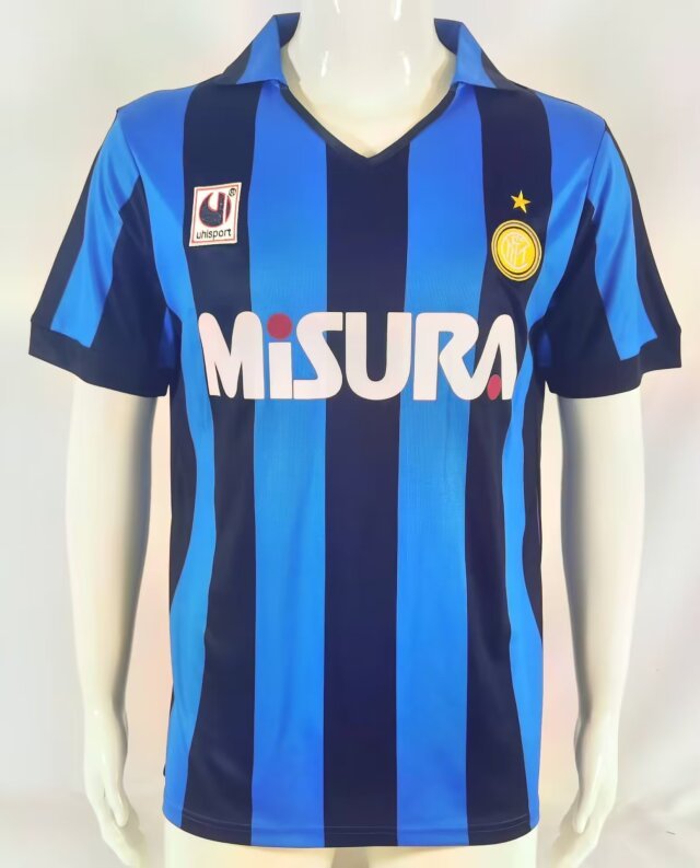 90 91 Inter Milan Home Retro 90 91 国际米兰 主场 复古
