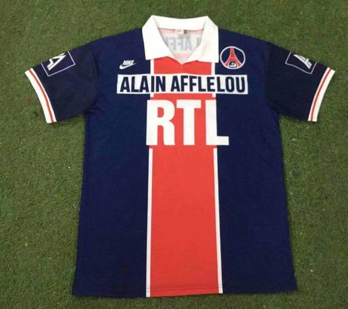 90 91 PSG home retro 90 91 巴黎 主场 复古 S-XXL