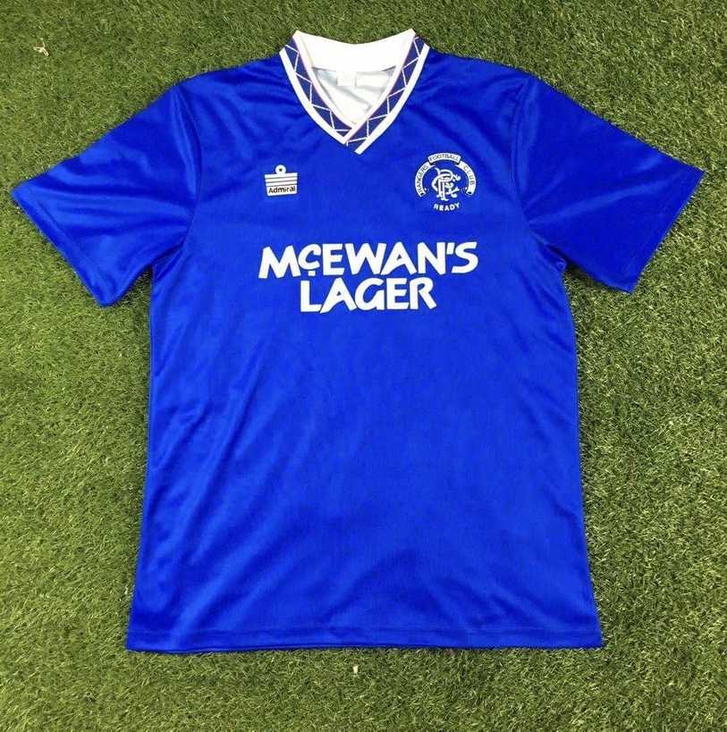 90-92 Rangers home retro S-XXL 90-92 流浪者 主场 复古 S-XXL