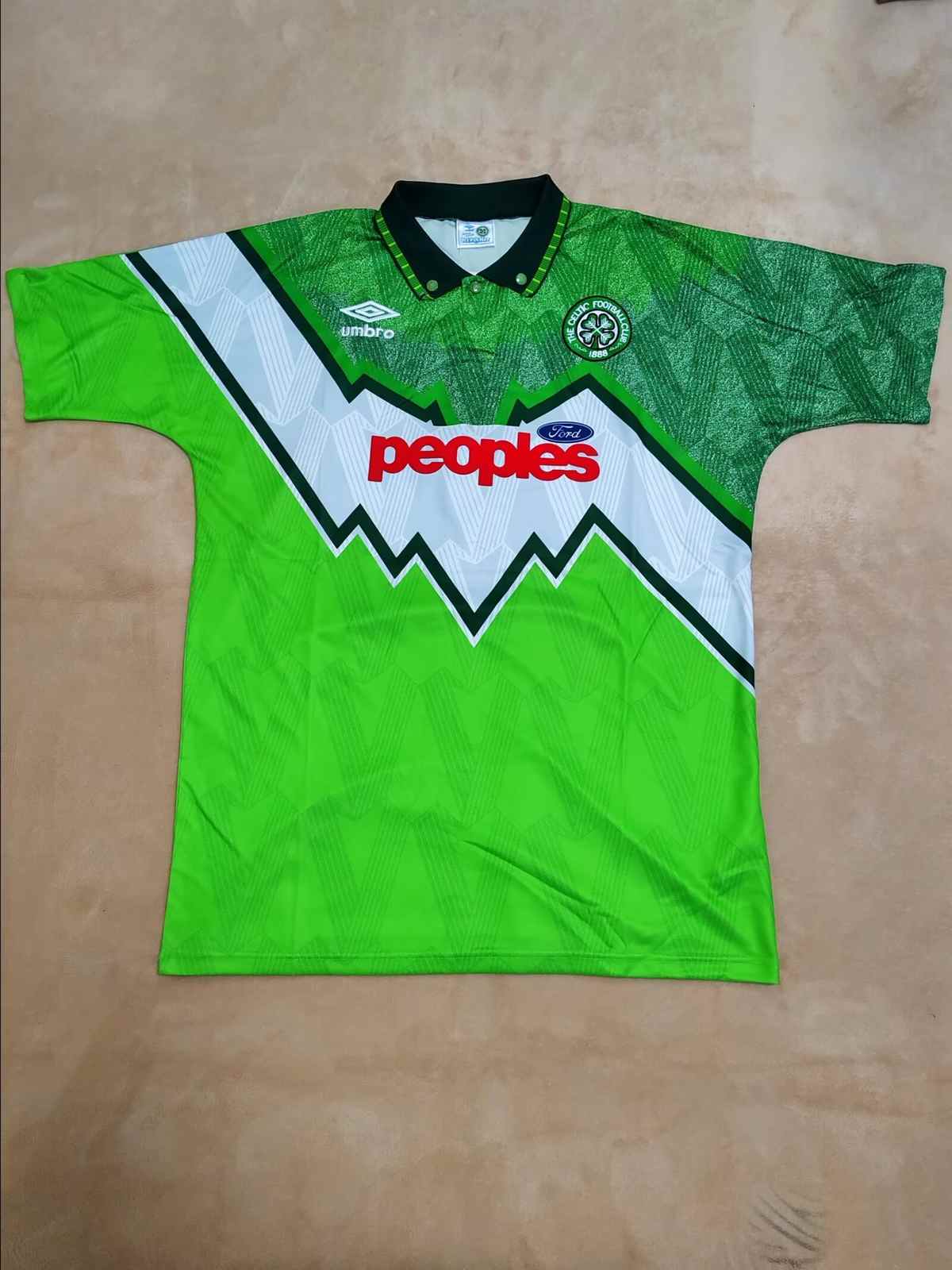 91 92 Celtic home retro 91 92 凯尔特人 主场 复古