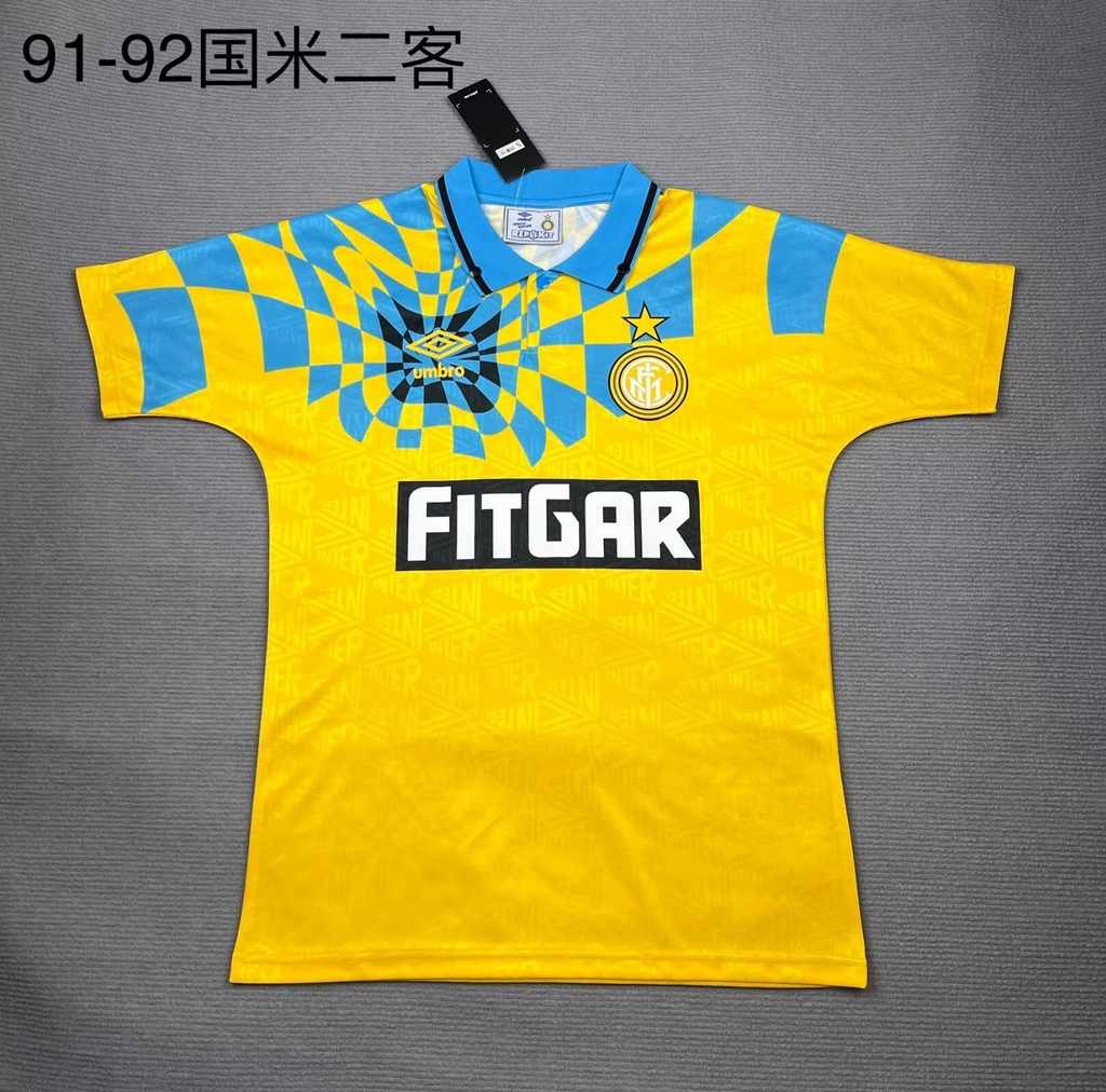 91 92 Inter Milan third away retro 91 92 国际米兰 二客 复古