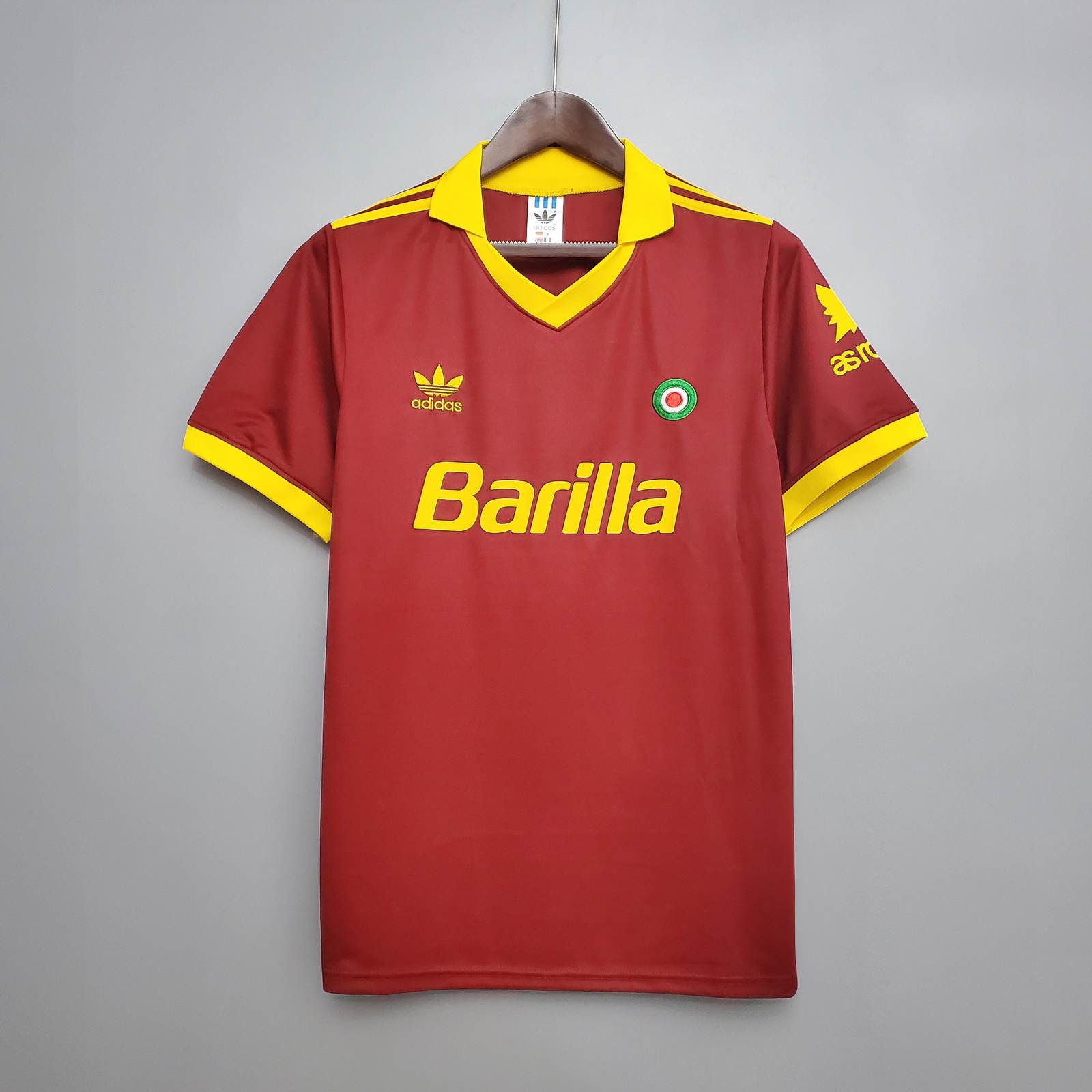 91 92 Roma home retro 罗马 主场 复古 S-XXL
