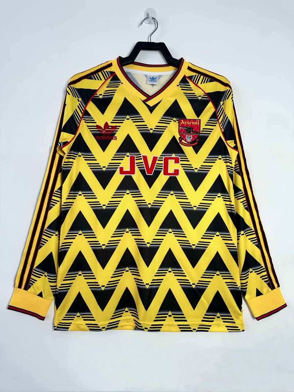 91 93 Arsenal away long sleeves retro 91 93 阿森纳 客场 长袖 复古