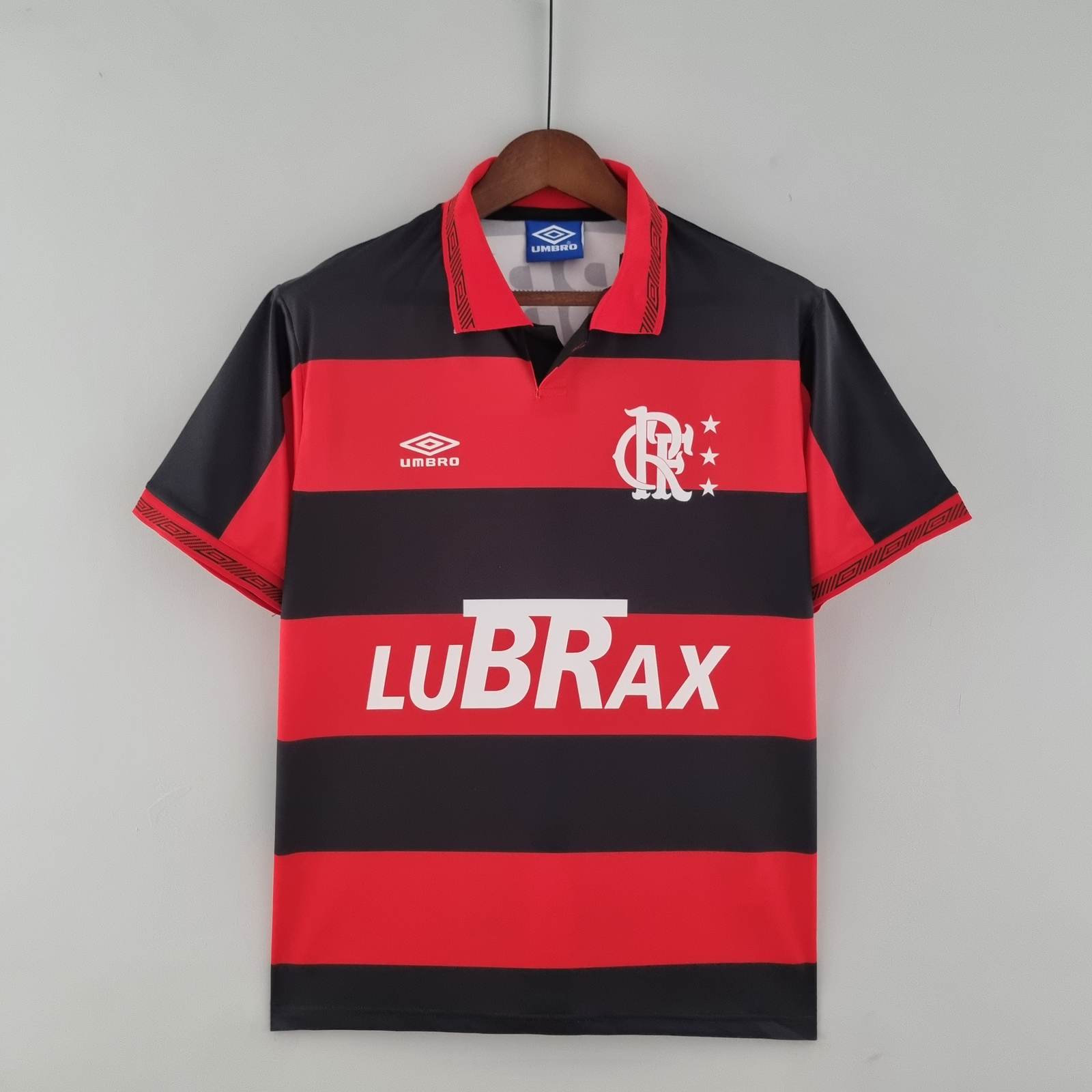 92 93 Flamengo home Retro S-XXL 92 93 弗拉门戈 主场