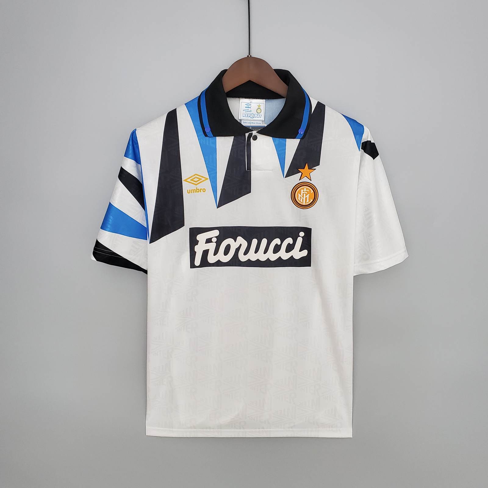 92 93 Inter Milan Away Retro 92 93 国际米兰 客场 复古