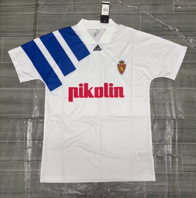 92 93 Real Zaragoza Home Vintage S-XXL 92 93 萨拉戈拉 主场 复古 S-XXL