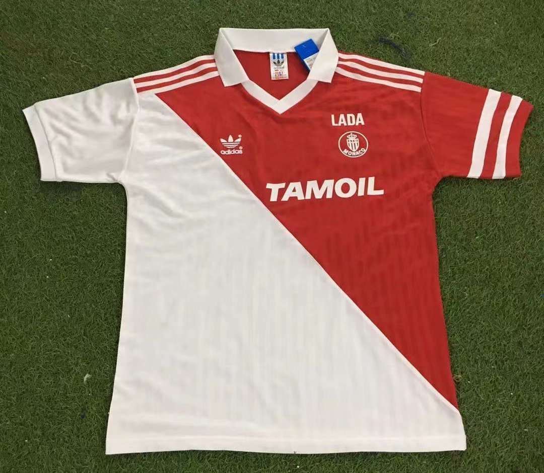 92 94 Monaco home retro 92 94 摩纳哥 主场 复古 S-XXL