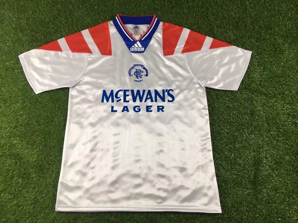 92 94 Rangers away retro 流浪者 客场 复古