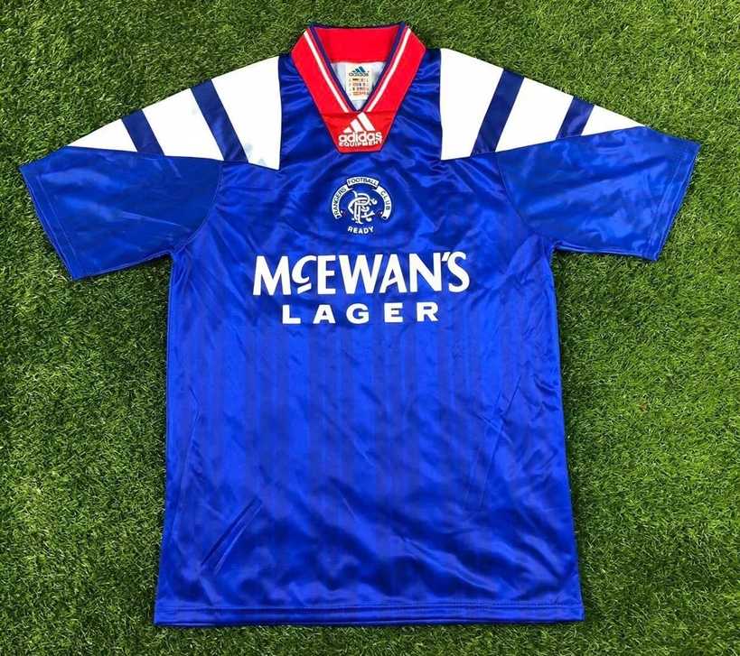 92-94 Rangers Home Retro 92-94 流浪者 主场 复古
