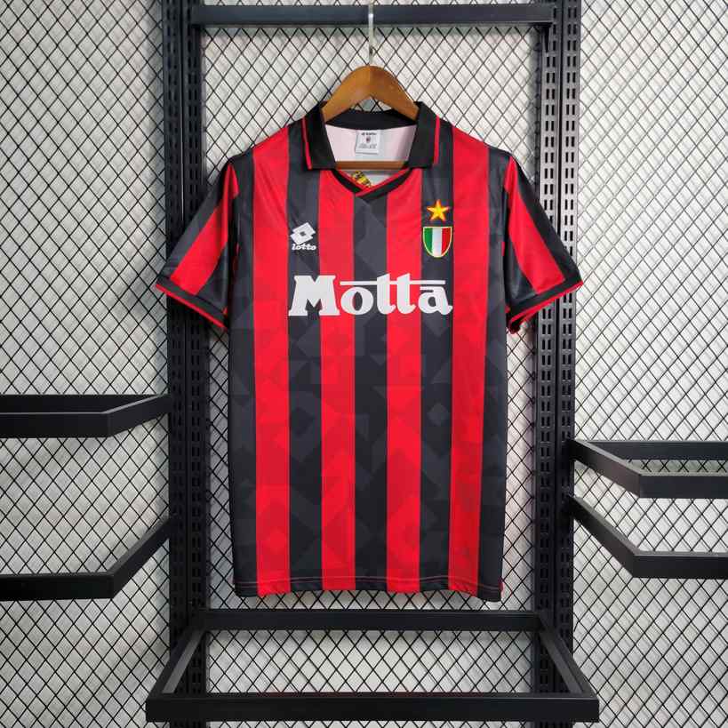 93 94 AC Milan Home retro Size S-XXL 93 94 AC 主场