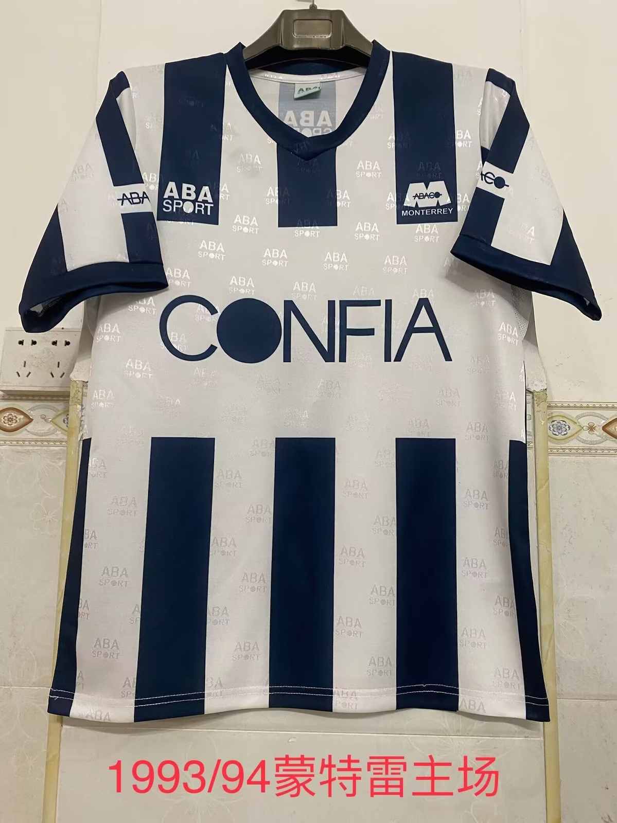 93 94 Monterey home retro S-2XL 93 94 蒙特雷 主场 复古 S-2XL