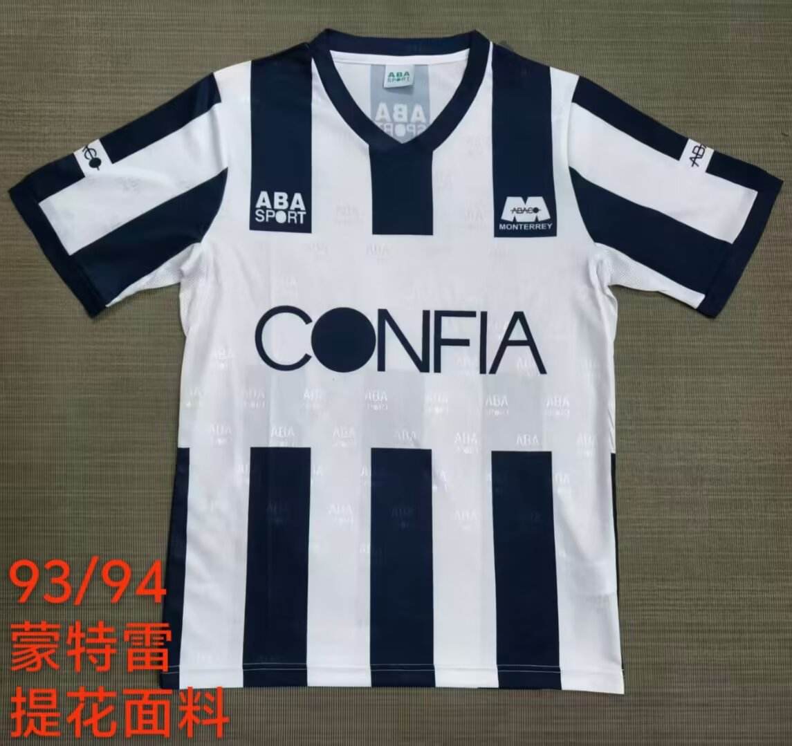 93 94 Monterey home retro S-3XL 93 94 蒙特雷 主场 复古